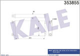 Kale 353855 Kalorifer Radyatörü DAF CF XF 1454123