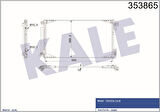 Kale 353865 Klima Radyatörü Toyota C-HR 1.2 2016- 88450F4020
