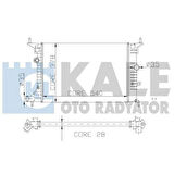 Kale 355060 Radyatör Vectra B 96-02 1.6-1.8 2.0 AC Mek 540X377X23 90528302