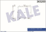 Kale 363200 Motor Su Radyatörü Nissan Micra K12 Kasa 2003 2010 Otomatik Vites 350x383x16 21460AX800