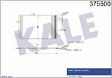 Kale 375500 Klima Radyatörü A6 Allroad 02-05 641x409x15 4B0260403D