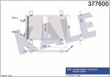 Kale 377600 Klima Radyatörü Jumper Ducato Boxer 07- 6455.CG