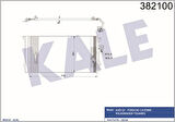 Kale 382100 Klima Radyatörü Audi Q7 06-15 Porsche Cayenne 02-10 Touareg 02-9 7L0820411E