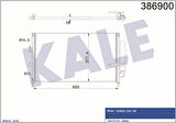 Kale 386900 Klima Radyatörü Honda Civic VII 2006 2012 653x378x16 80110SNBA41