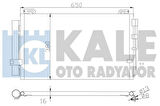 Kale 391300 Klima Kondenseri Hyundai Matrix fc Al Al 587X352X18 97606-17000