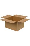 Tek Oluklu Nakliye Kolisi 20x10x10 Cm Esmer C Dalga 50 Adet