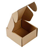 E-Ticaret Kutusu, Küçük Kargo Kutusu 13,5x13,5x7 Cm 100 Adet