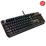 Asus ROG Strix Scope RX Blue Switch IP57 Su Geçirmez ve Toza Dayanıklı Türkçe Optik Mekanik Gaming Klavye