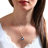 N Harfi Altın Lapis Kolye (KLY0115)