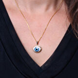 Altın Göz Kolye (KLY0254)