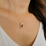 99 Dilde Seni Seviyorum Yazan Taç Kolye (KLY0293)