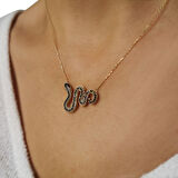 Altın Yılan Kolye (KLY0419)