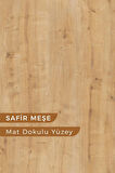 Furniqo KM-2 4 Bölmeli Komodin, Yan Sehpa, Safir Meşe