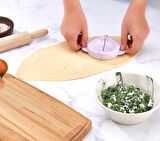 Pratik Ravioli Poğaça Çiğ Börek Mantı Kurabiye Kalıbı Plastik 1 Adet