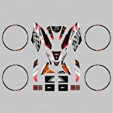 KTM Duke 200 R Design Sticker Set (2011-16)
