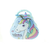 Kumbara Metal Unicorn Desenli Kilitli Kumbara