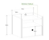 Mono Komodin - Tek Çekmeceli 