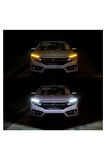 Hyundai İ30 Uyumlu Far Üstü Gündüz Ledi, Far İçi Kayar Led 60 cm Selamlamalı