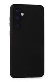 Newface Samsung Galaxy S24 Kılıf Nano içi Kadife Silikon - Siyah