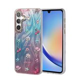 Newface Samsung Galaxy A34 5G Kılıf Blade Aynalı Desenli Kapak - Desen 4