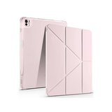 Newface Apple iPad Air 13 (2024) Kılıf Kalemlikli Mars Tablet Kılıfı - Rose Gold