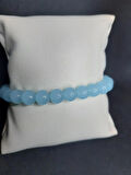 MRYart Açık Mavi Cam Boncuk Bileklik – Şık ve Zarif Tasarım Unisex