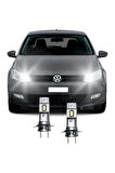 VW POLO 6r 6c LED UZUN FAR AMPULÜ Mini Led 2'li Set H7