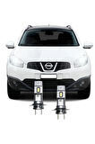 NISSAN QASHQAİ J10 LED KISA FAR AMPULÜ Mini Led 2'li Set H7