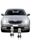 SKODA OCTAVIA (2013-2017) LED KISA FAR AMPULÜ H7 Mini Led 2'li Set
