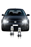 VW GOLF 4 LED XENON KISA FAR AMPULÜ H7 Mini Led 2'li Set