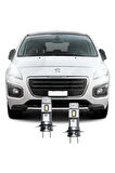 PEUGEOT 3008 (2013-2016) LED KISA FAR AMPULÜ Mini Led 2'li Set H7