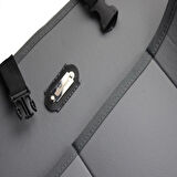 Alfa Romeo 166 Araç İçi Deri Koltuk Arkası Organizer Düzenleyici Koruyucu Gri