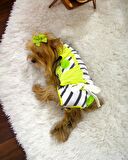 Lime Fuzz Tişört ve İç Çamaşırı Set Köpek Kıyafeti Köpek Kostümü