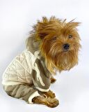 Kamuflaj Comfy Puf Köpek Mont Tulum Takım, Köpek Ceket Takım