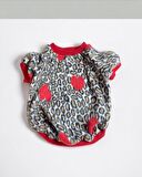 Animal Leo Print Sweat Kedi Süeteri Kedi Kıyafeti 