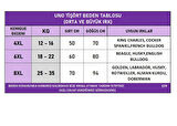 Uno Red Büyük Irk Köpekler İçin Tişört