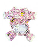 Teddy Toad Penye Köpek Tulum Pijama