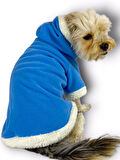 Blue Furry Kapşonlu Ceket Sweat by Kemique Köpek Kazağı 