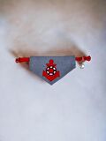 Anchor Denim Kedi Bandana, Fular, Kedi Kıyafeti Kedi Elbisesi, Kedi Tasması