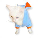 Bon Bunny Blue Kulaklı Kedi Tulumu,Kıyafeti