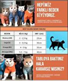 Darky Hearts Kırmızı Kapşonlu Penye Kedi Tulumu
