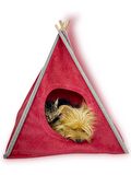 Kemique Five Üstü Kapalı Çadırlı Pembe Küçük Irk Köpek Yatağı