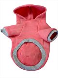 Pinky Rabbit Sweatshirt Kapşonlu Kedi Kıyafeti Kedi Sweatshirt