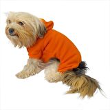 Pro Orange Polar Kapşonlu Köpek Tulumu Kıyafeti