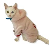 Softie Pink Butterfly Duo Kedi Tulumu Kedi Kıyafeti