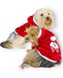 Santa Time Yılbaşı Köpek Sweatshirt, Noel Sweatshirt