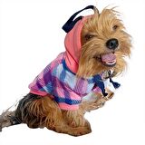 Mini Suqare Pie Kapşonlu Ceket Sweat by Kemique Köpek Kazağı 