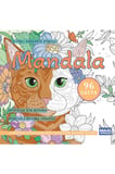 Sevimli Kedilerin Dünyası Mandala