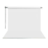 Gdx Sonsuz Beyaz Fon Perde (Kumaş) 2.70x5.80 Metre, Boru, Makara, Zincir