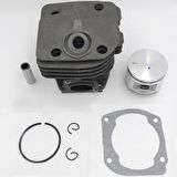 Kmtmak Husqvarna 365 Motorlu Testere Kare Boğaz Silindir Piston Conta 48mm Kesim Motoru Gömlek piston